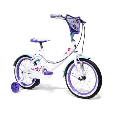 HUFFY Dječji bicikl Creme Soda, 16", tirkizni s cvijećem